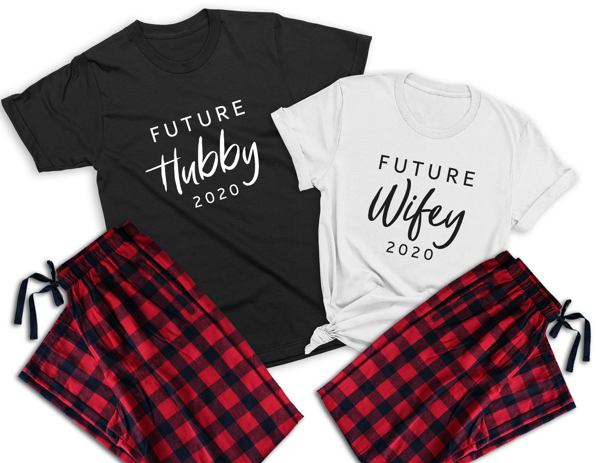 Future Hubby & Future Wifey - Couple Matching Pajamas, Christmas Fianc –  teelikeyours.com