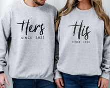 His & Hers - Personalized Couple Matching Pajamas, Valentines Day