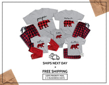Bear family - matching Christmas family pajamas –